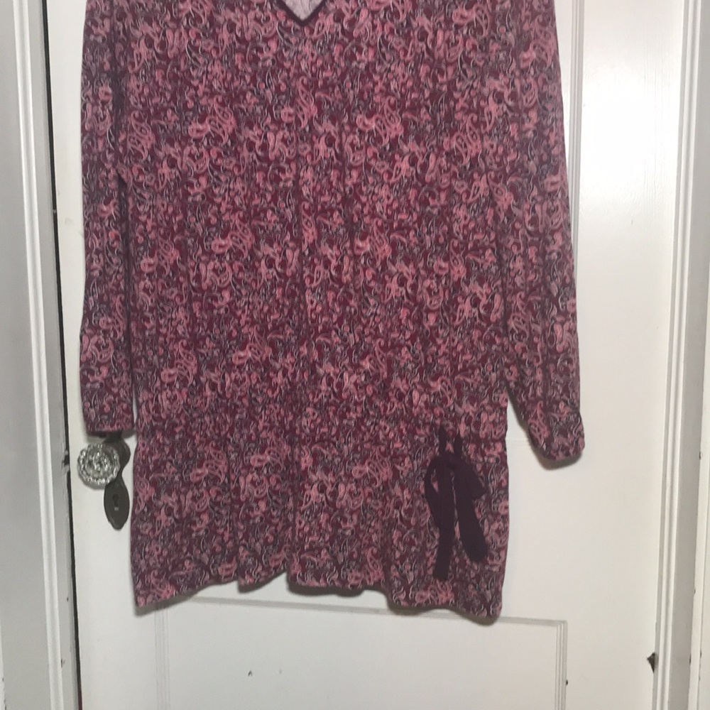Tommy Hilfiger Pink and Purple Floral Tunic - Picture 4 of 5